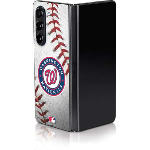 MLB Washington Nationals Game Ball Galaxy Z Fold5 5G Skin